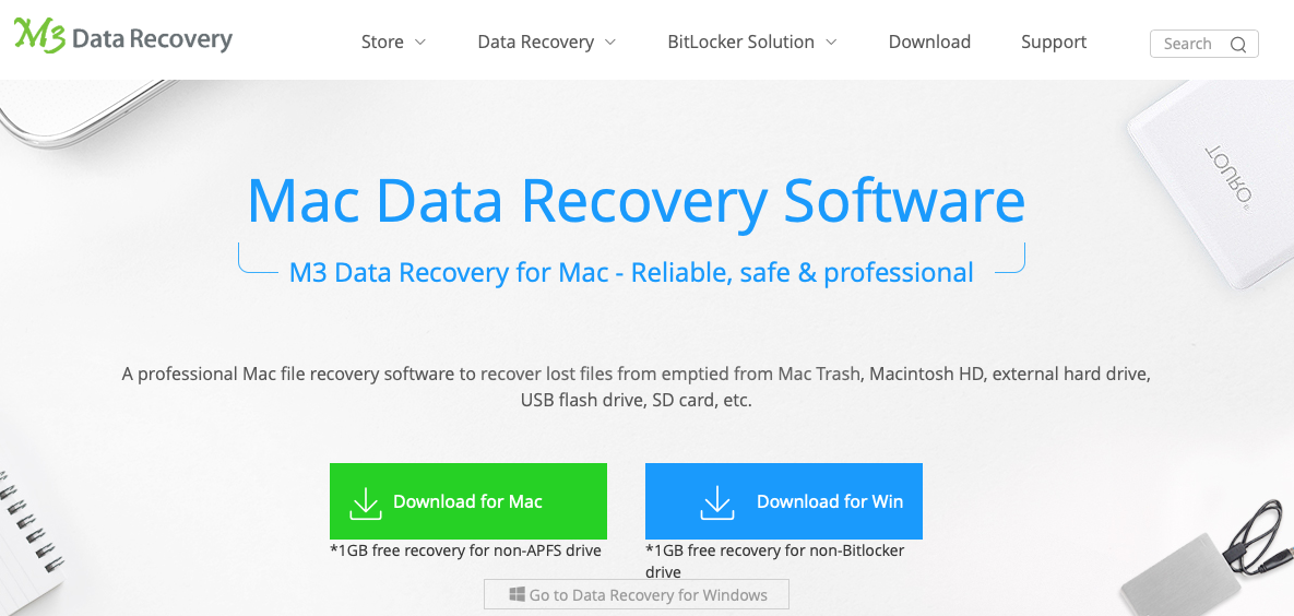 what is m3 data recovery