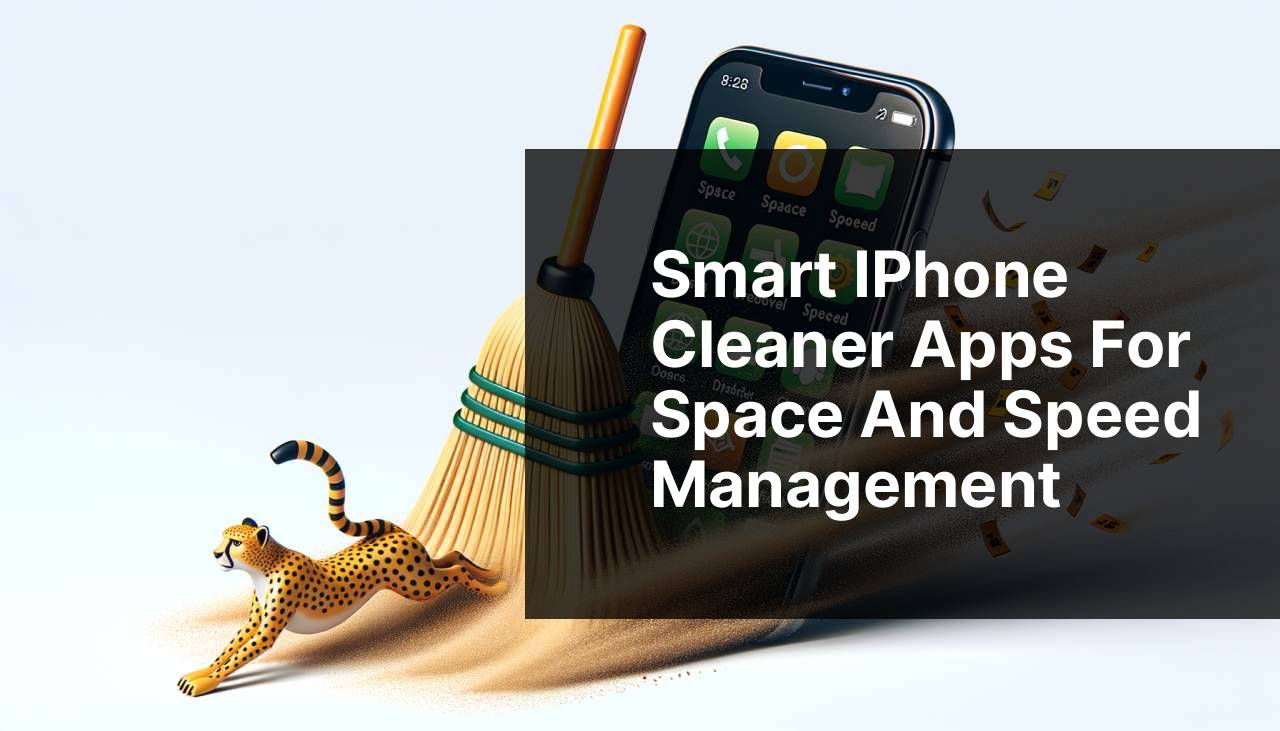 Smart iPhone Cleaner Apps for Space and Speed Management