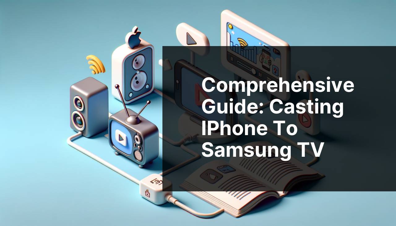 Comprehensive Guide: Casting iPhone to Samsung TV