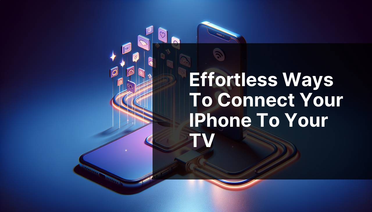 Effortless Ways to Connect Your iPhone to Your TV