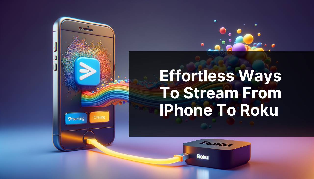 Effortless Ways to Stream from iPhone to Roku