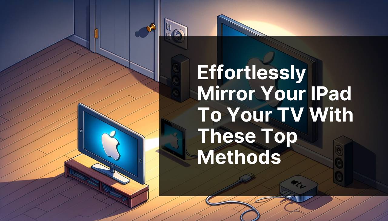 Effortlessly Mirror Your iPad to Your TV with These Top Methods