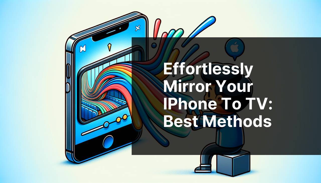 Effortlessly Mirror Your iPhone to TV: Best Methods