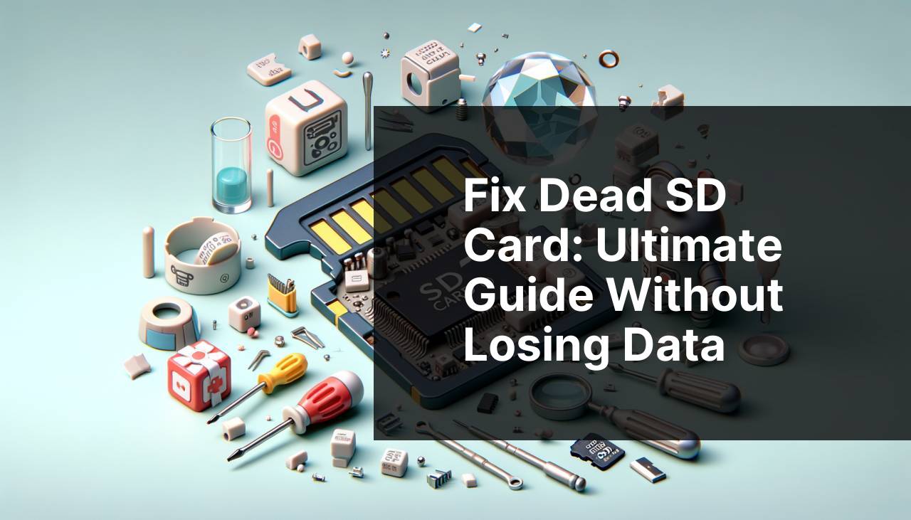 Fix Dead SD Card: Ultimate Guide Without Losing Data