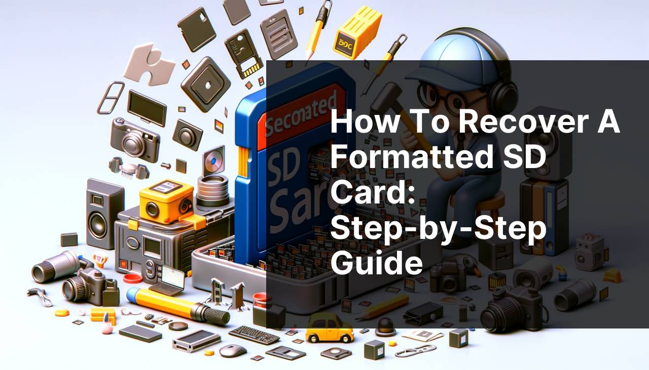 How to Recover a Formatted SD Card: Step-by-Step Guide