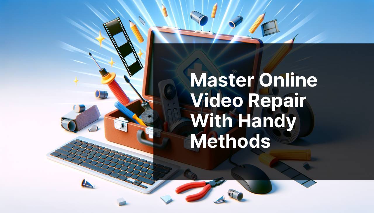 Master Online Video Repair with Handy Methods