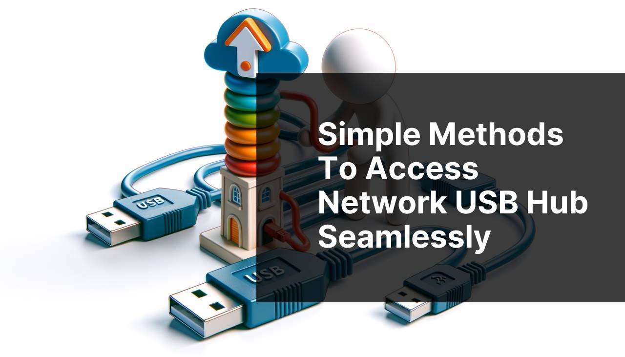 Simple Methods to Access Network USB Hub Seamlessly