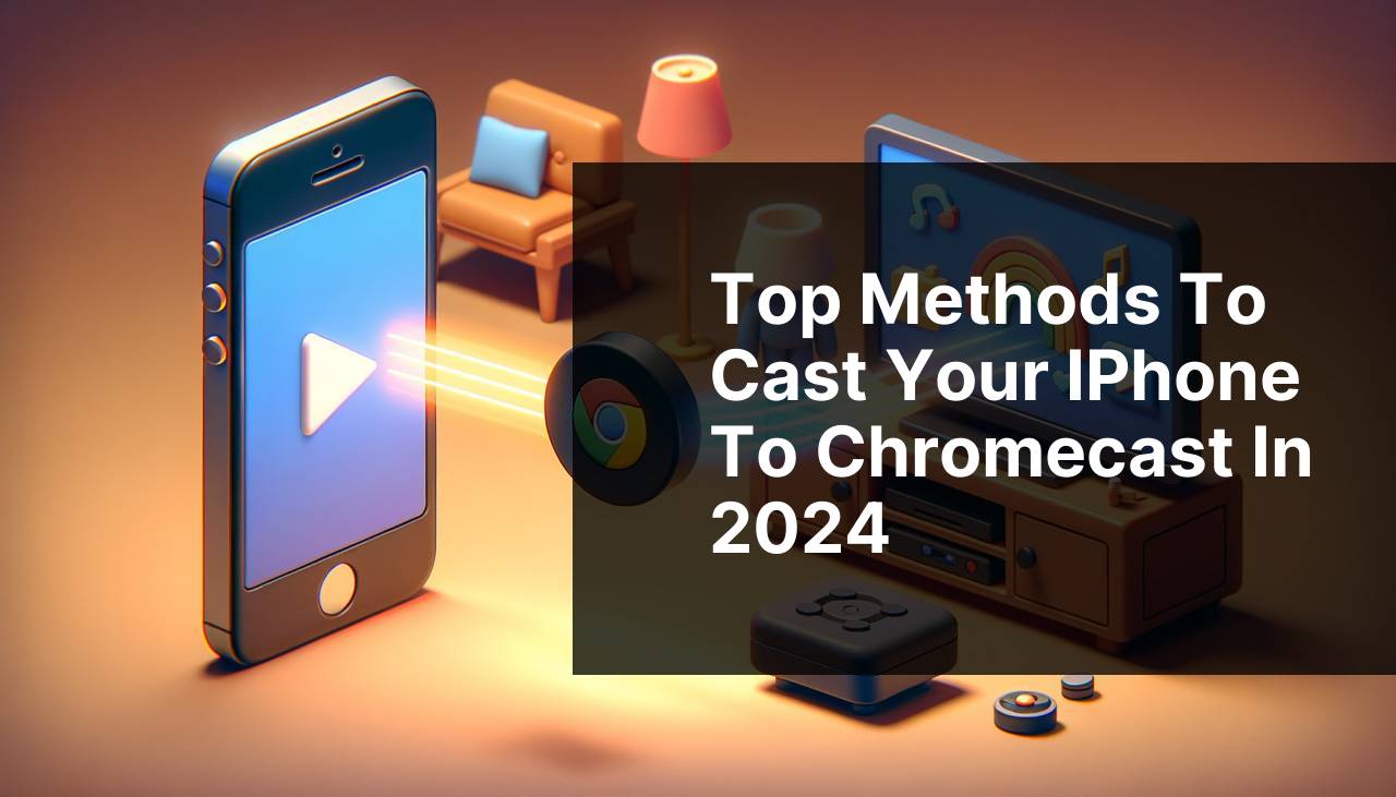 Top Methods to Cast Your iPhone to Chromecast in 2024