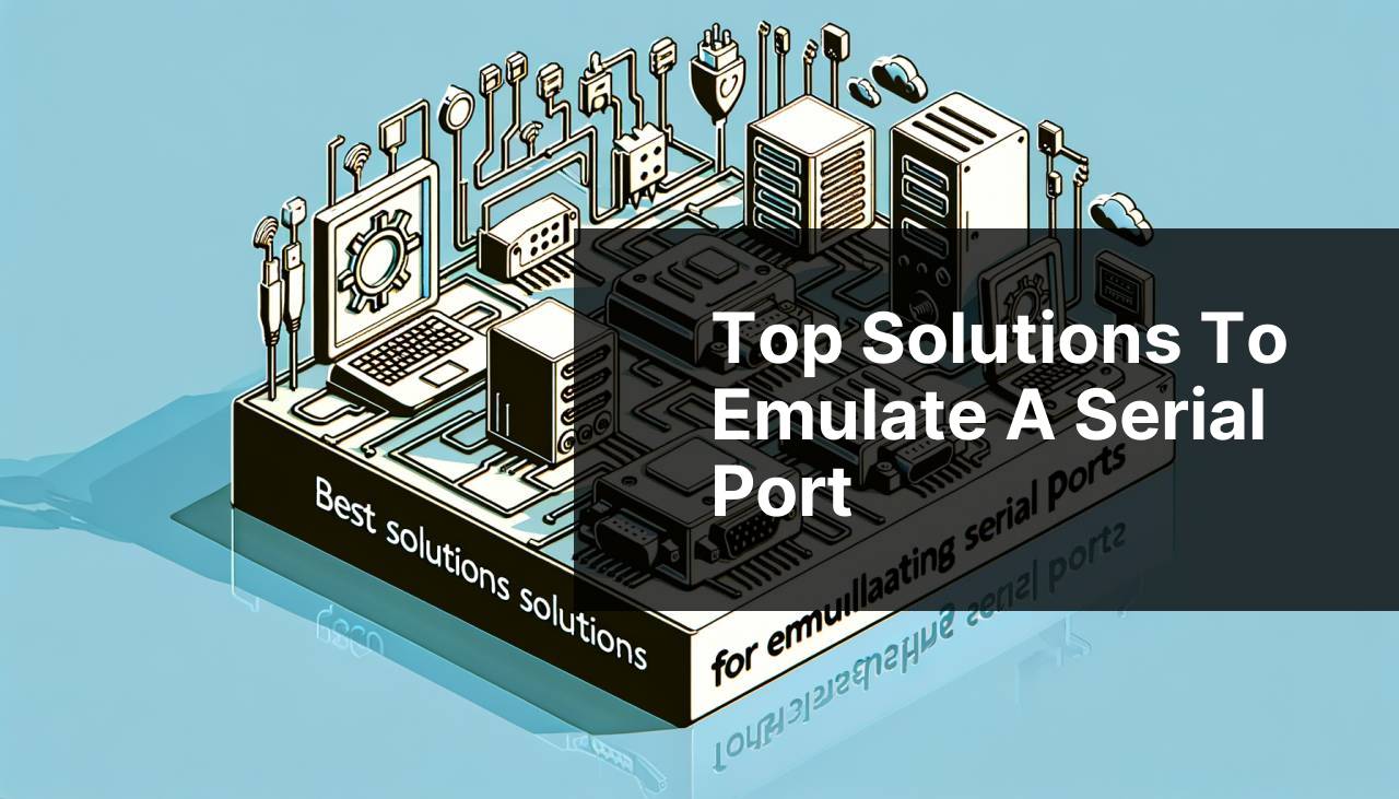 Top Solutions to Emulate a Serial Port