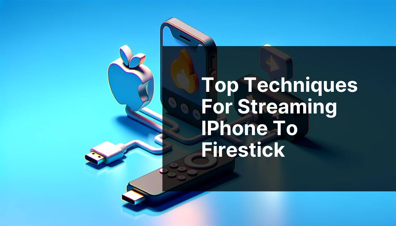 Top Techniques for Streaming iPhone to Firestick