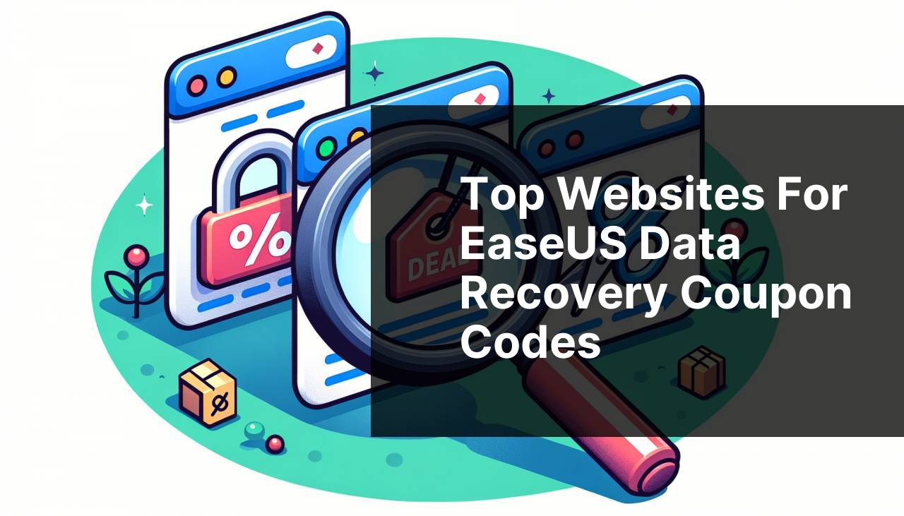 Top Websites for EaseUS Data Recovery Coupon Codes