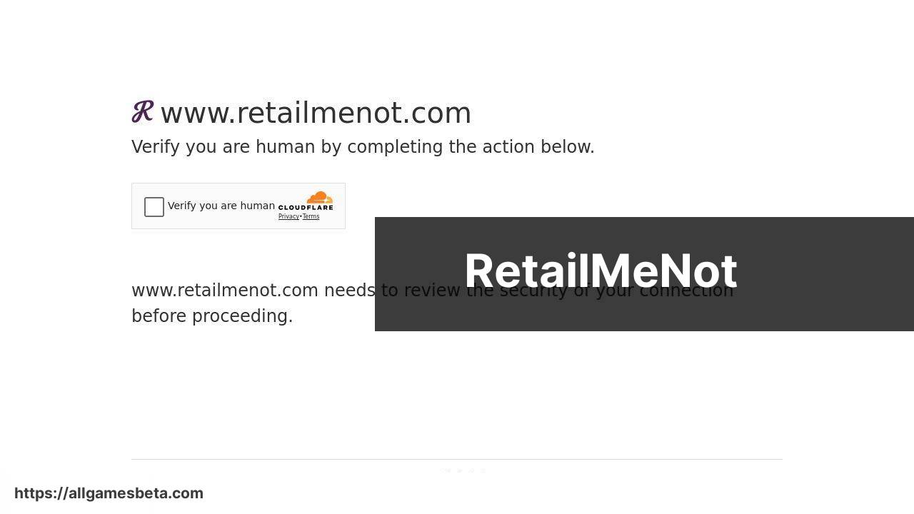 https://www.retailmenot.com/ screenshot