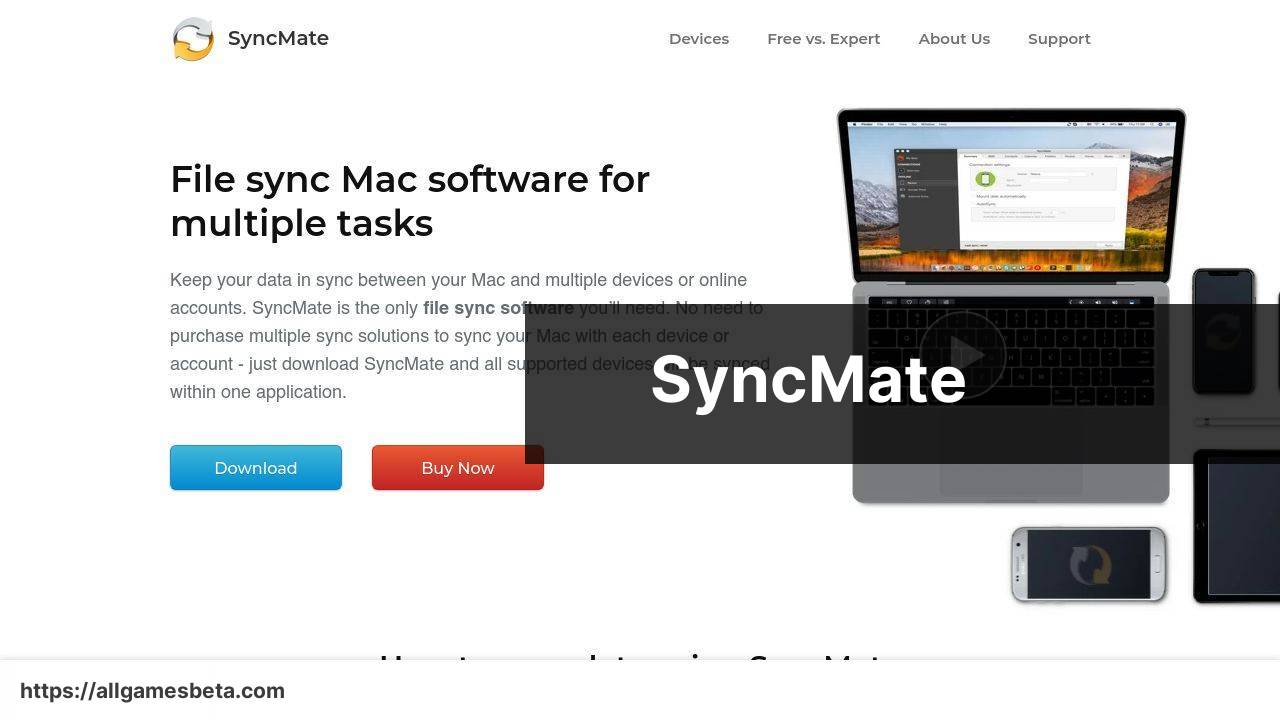 https://www.sync-mac.com/ screenshot