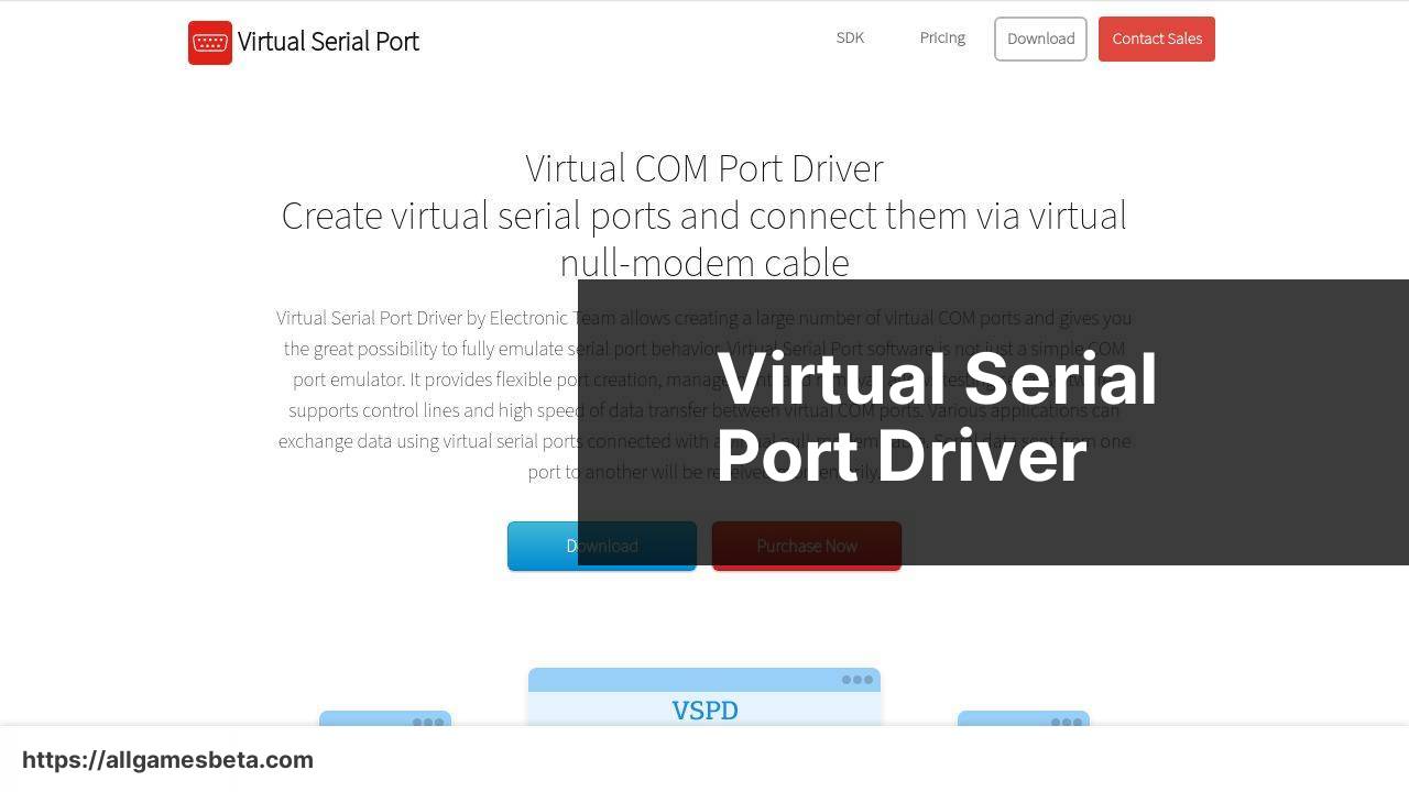 https://www.virtual-serial-port.org/ screenshot